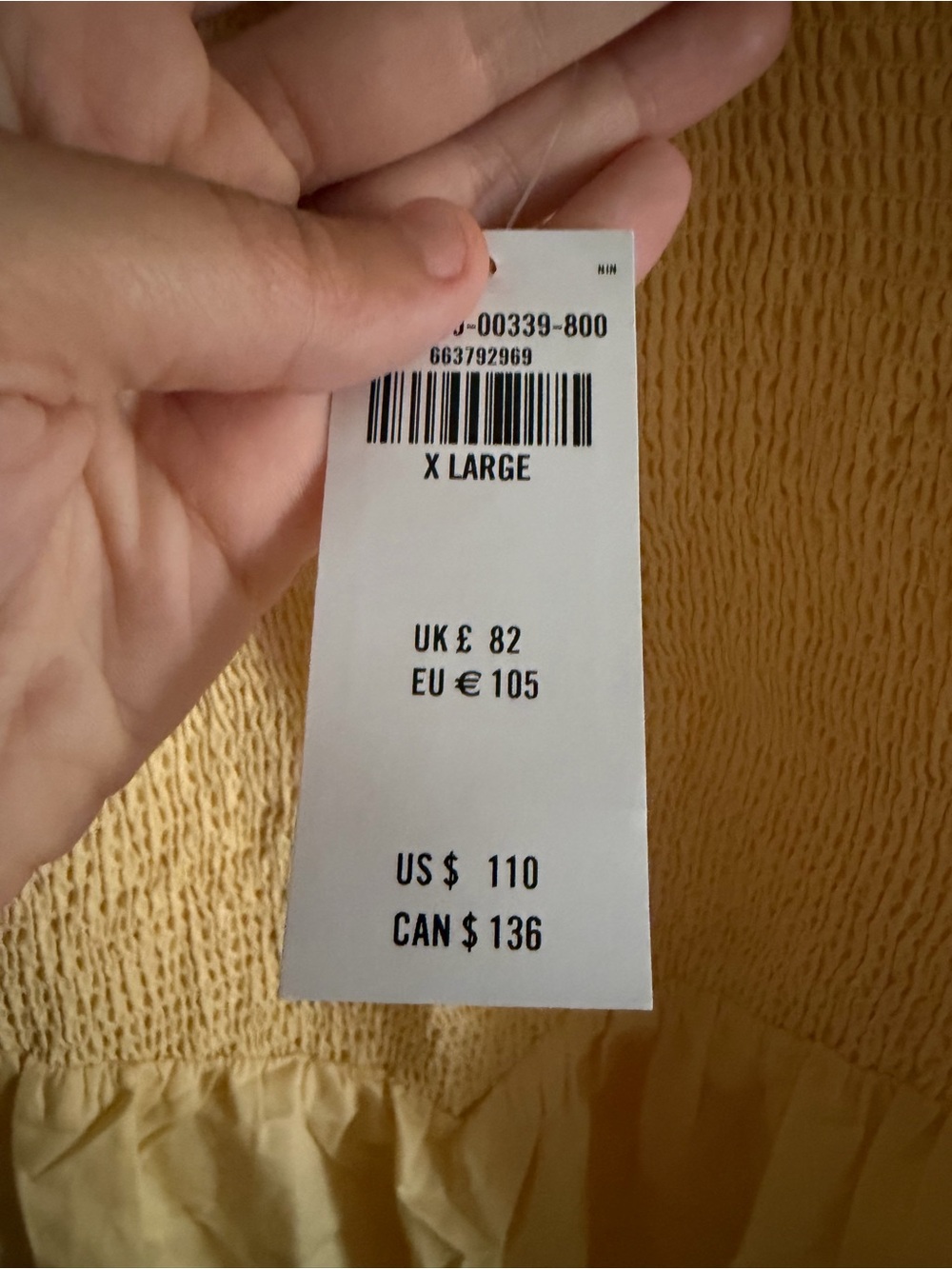 Abercrombie Sydney Smocked Dipped-Waist Midi Dress - Picture 10 of 13